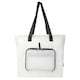 image 1 of Floso RPET Foldable 16L Tote Bag - White - One Size