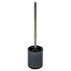 image 4 of Showerdrape Rondo Grey Toilet Brush & Holder