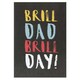 image 1 of Hallmark Dad Father's Day Card Brill Day Medium