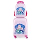 image 1 of COSTWAY 2 PCS Carry-on Luggage Set Trolley Luggage SetWith  Spinner Wheels-Pink