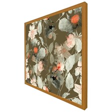 Imprint fantastic paint bouquet (Picutre Frame) Brown | Oak | L