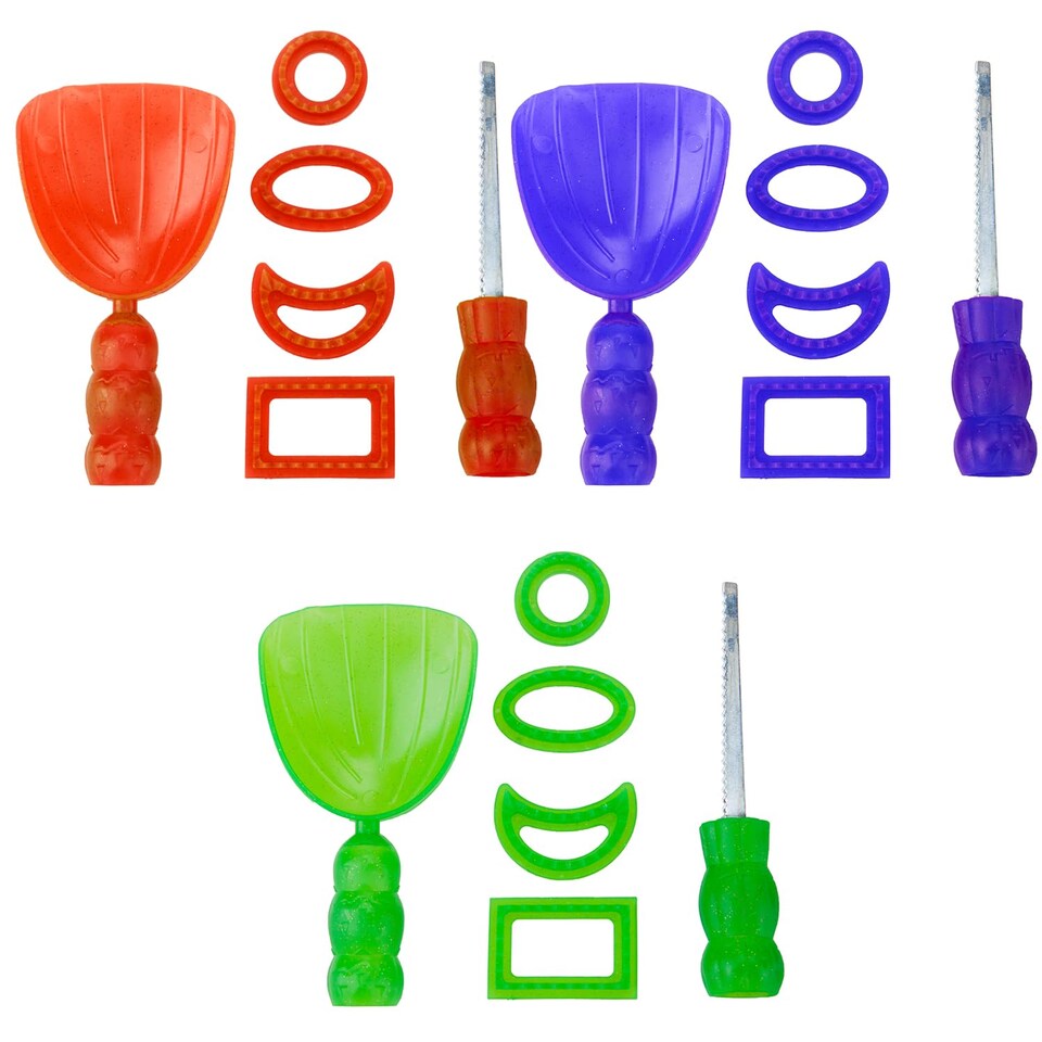 image 1 of VFM e-Store 6-Piece Halloween Pumpkin Carving Set - Carver, Scoop, 4 Cutting Shapes