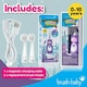 image 2 of Brush Baby WildOnes™ Hippo Kids Electric Rechargeable Toothbrush & Applemint Toothpaste