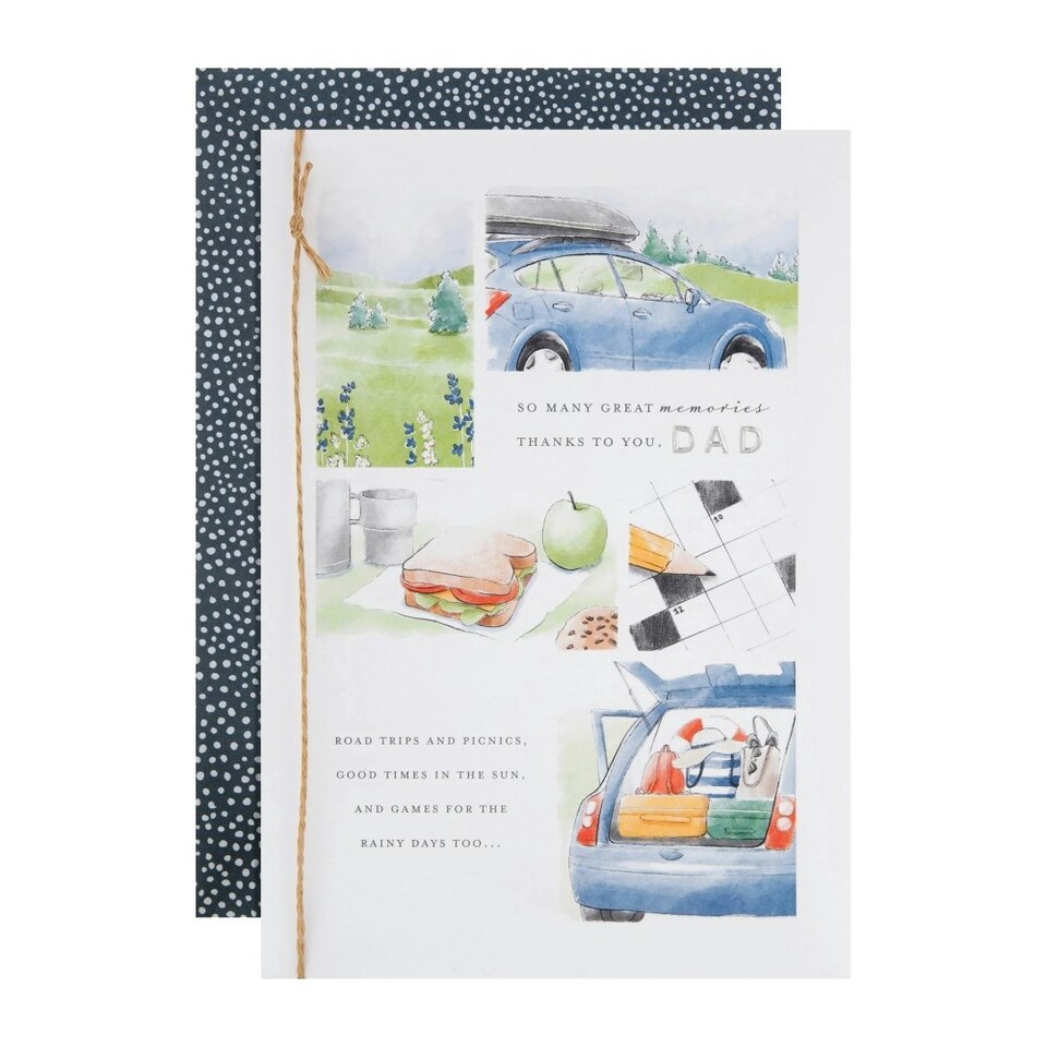 image 1 of Illustrated Story Design For Dad Father's Day Card