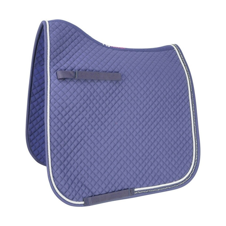 HyWITHER Diamond Touch Dressage Pad - Navy - Cob/Full