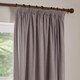 image 4 of Yard Heavy Chenille Room Darkening Pencil Pleat Curtains, Mauve, (W) 168 x (D) 229cm | Purple | Mauve | 1