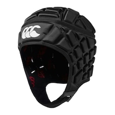 Canterbury Childrens/Kids Raze Rugby Headguard - Black/Red - XS