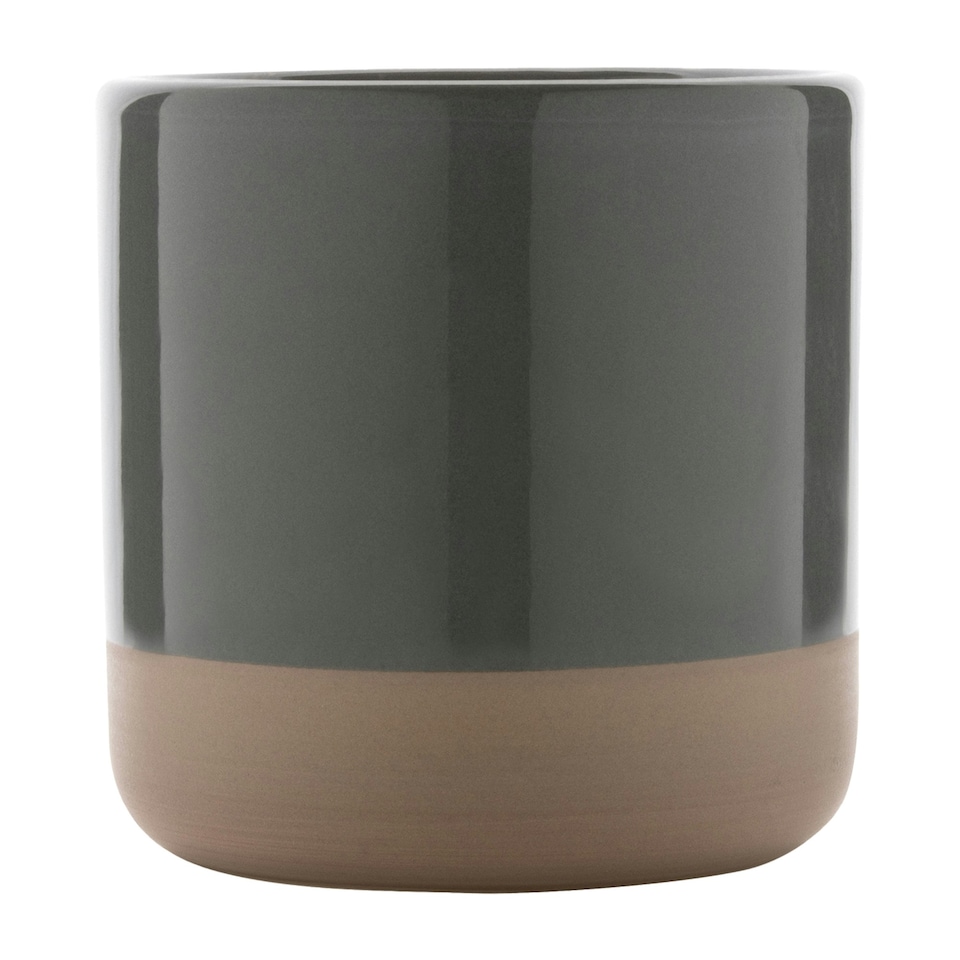 image 1 of XD Collection Glazed Ceramic 360ml Mug - Grey - One Size