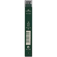 Faber-Castell - TK Clutch Pencil Leads - tube of 10 leads , 3.15mm, 5B