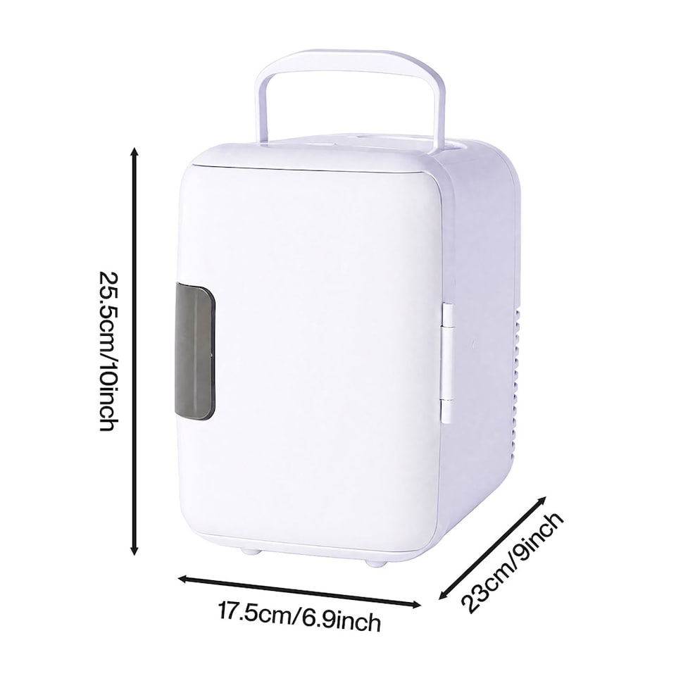 image 1 of Spector mini fridge,portable fridge,cooler and warmer,PP,white