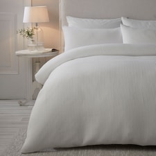 Serene Lindly Duvet Cover Set White