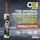 image 2 of OB1 Terracotta Multi-Surface Construction Sealant & Adhesive Silicone Pack of 2