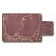 image 1 of 12 Piece Placemats And Coasters Set With Designer Artwork And Wood Backing