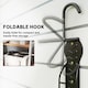 image 7 of SPORTNOW 8 Pack Bike Rack, Wall Mounted Bicycle Hanger Hook, Foldable Garage Bike Wall Rack, Bicycle Storage Holder for Indoor Outdoor Use