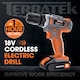 image 3 of Terratek 18V Cordless Power Drill and Screwdriver Set & Drill Bit with Battery | Grey | Grey | 190.00 | 1