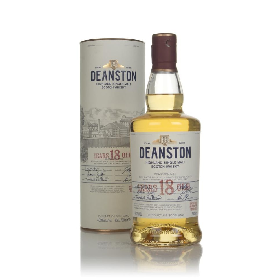 image 1 of Deanston - Highland Single Malt Scotch 18 year old Whisky | Multi | honey, shortbread, vanilla custard, tropical fruits | 1