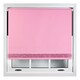 image 3 of FURNISHED Blackout Roller Blinds with Pink Glitter Trim Made to Measure | Pink | Pink | (W) 240cm x (L) 210cm