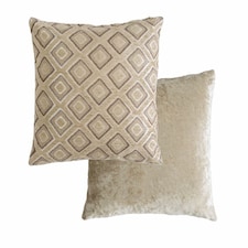 Nevada Cushion Cover 43cm x 43cm Beige | Cream | Beige