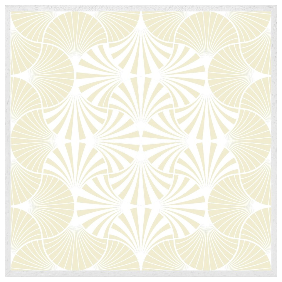 image 1 of Golden star ornament (Picture Frame) White | L