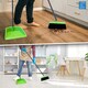 image 8 of Long Handled Upright Dustpan and Brush Set Ergonomic Standing Sweeper