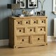 image 2 of Vida Designs Corona 9 Drawer Merchant Chest Sideboard Buffet Cabinet, Solid Pine Wood