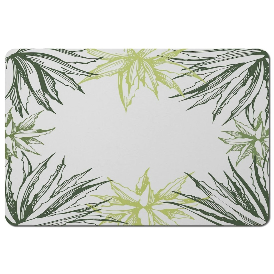 Green Leaf Border (Placemat)