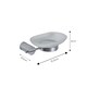 image 7 of Showerdrape Vitality Chrome Stainless Steel Wall Mounted 3 Piece Bathroom Accessory Set | Silver | 1