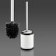 image 3 of Showerdrape Aero White Toilet Brush & Holder