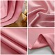 image 2 of Pink Eyelet Curtains - Thermal Blackout Curtains  - 66 x 84 Inch Drop - 2 Panel | Pink | One Size