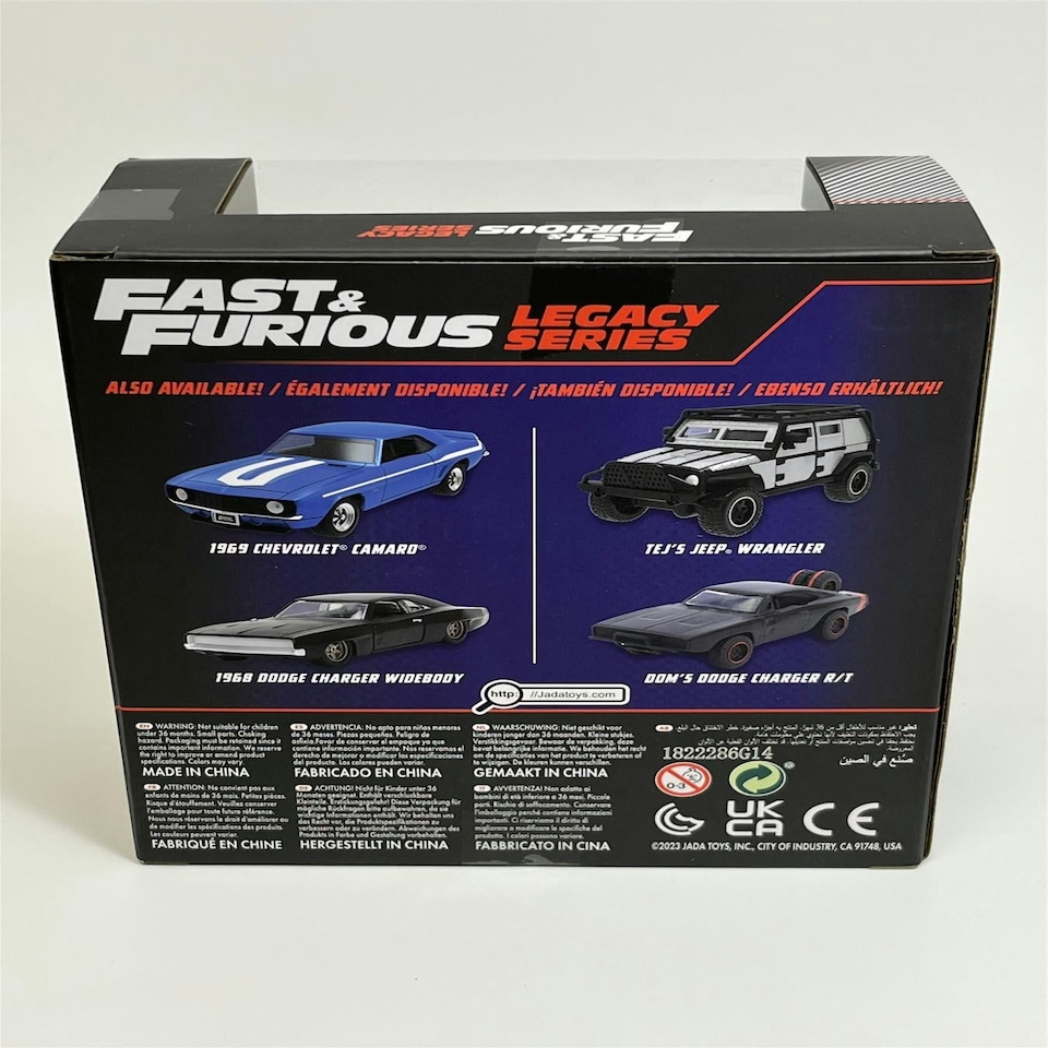 image 1 of Fast and Furious Twin Set Chevrolet Camaro and Dodge Charger 1:32 253202013
