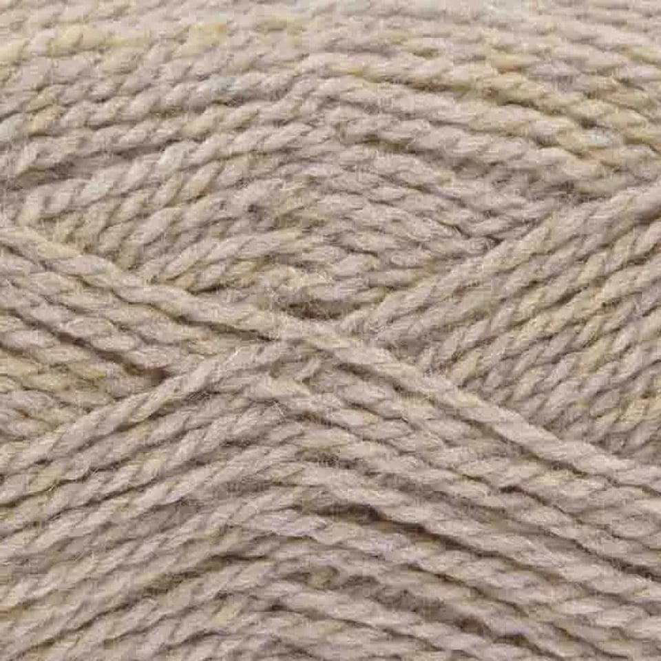 King Cole Beige Bounty Aran Yarn (Value Pack 4 x 250g Balls) For Crochet, Knitting - 587m per ball