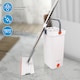 image 4 of 360 Flat Mop & Bucket Set Squeeze Dry Microfibre Floor Cleaner with 2 Refill Pads