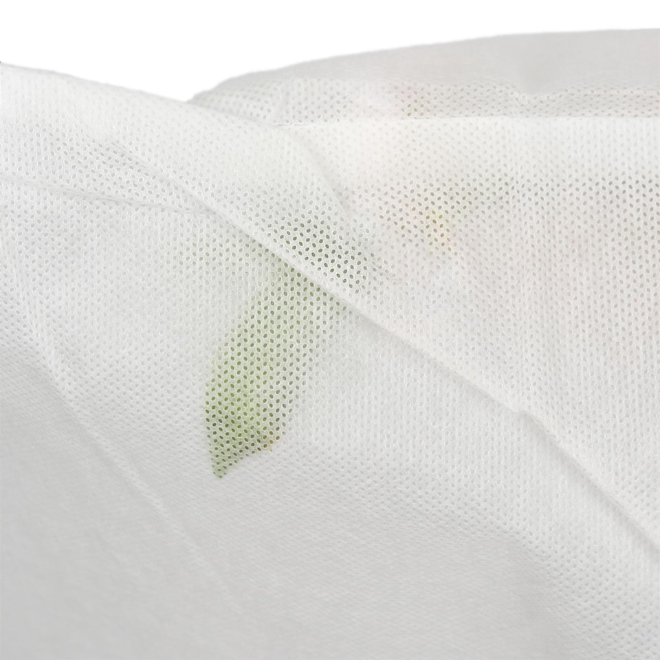 image 1 of Harbour Housewares Plant Fleece Frost Protection Covers with Drawstring - 0.8M x 1.2M - Pack of 2 | White | White