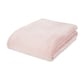 image 3 of Catherine Lansfield Extra Large Raschel Velvet Touch Blanket Throw | Pink | Blush Pink