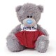 image 3 of Me to You 7-inch Tatty Teddy Bear Wearing a Lovely Mum Dress (Grey)