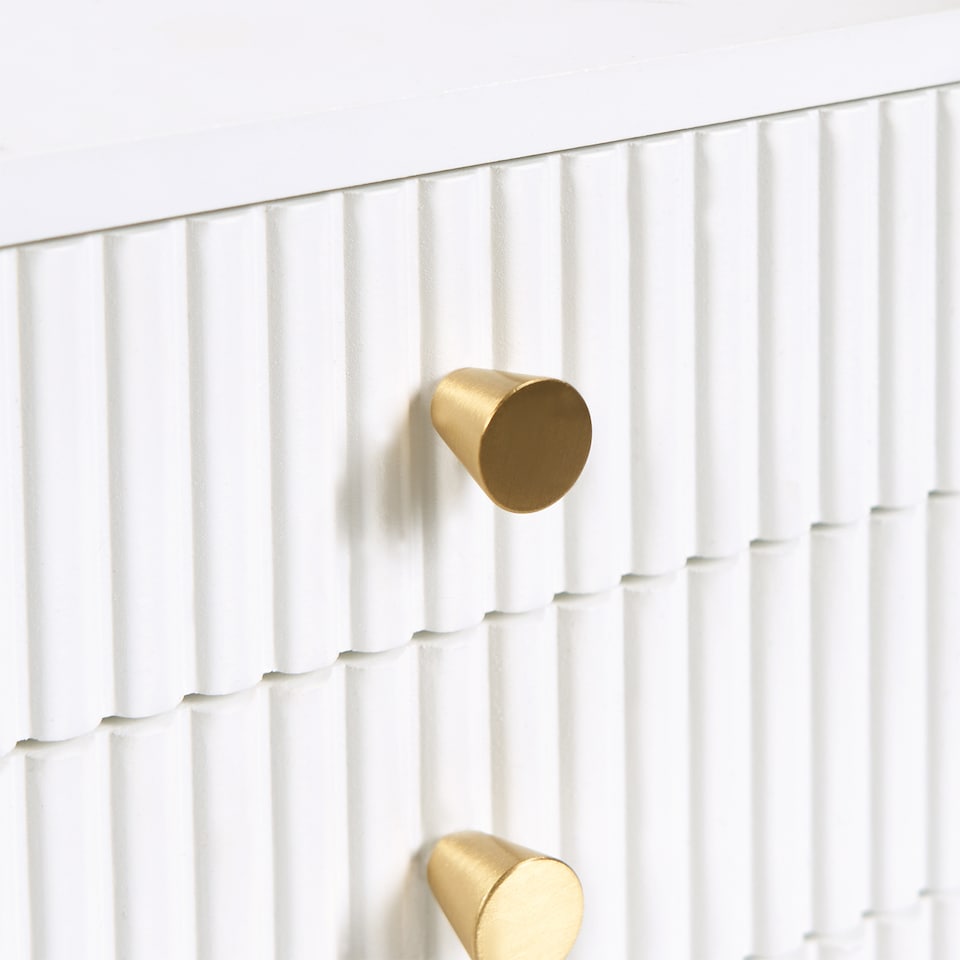 image 1 of OHS Ribbed Desktop Drawers Organiser Cabinet Storage