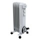 image 1 of Oypla Electrical 1000W 5 Fin Portable Oil Filled Radiator Electric Heater