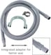 image 8 of SPARES2GO Fill Hose + Drain Extension Kit for Washing Machine or Dishwasher (2.5m + 3.5m)