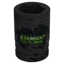 36mm Metric 1" Drive Deep Impact Socket 6 Sided Single Hex Thick Walled