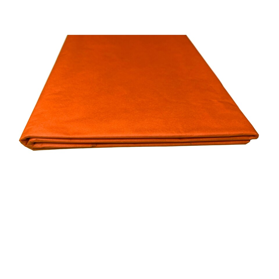 image 1 of Pack of 10 Orange 50x75cm Acid Free Tissue Paper