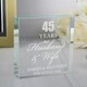 image 5 of Personalised Anniversary Crystal Token Clear | One Size