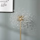 image 8 of HOMCOM Floor Lamp, Crystal Fireworks Standing Lamp, Metal Golden Pole Tree Lighting with Foot Switch, 8 Lights, G9 Bulb Base, for Living Room, Bedroom