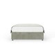 image 2 of Neptune Spring Seal Grey Naples Velvet Divan Set Single