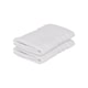 image 1 of Nicola Spring Cotton Wash Cloths - 30cm x 30cm - White - Pack of 2