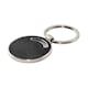 image 3 of MidOcean Lircle Round Keyring - Black - One Size