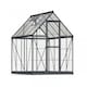 image 1 of Greenhouse Hybrid 6 x 8 - Polycarbonate - L247 x W185 x H208 cm - Grey