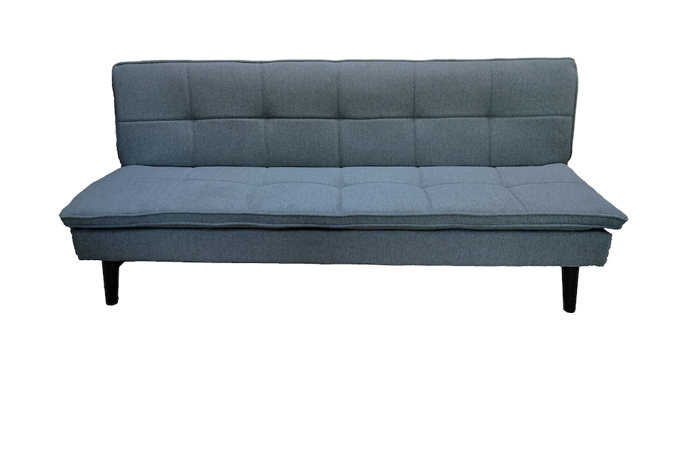 image 1 of The Fermo 2 Seater Sofa Bed in Grey, Silver or Navy | Grey | One Size