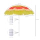 image 7 of Garden Patio Hawaii Beach Sun Umbrella Sunshade Outdoor Folding Tilting Parasol