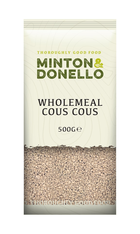 image 1 of Minton & Donello Wholemeal Couscous 6 x 500g | Multi