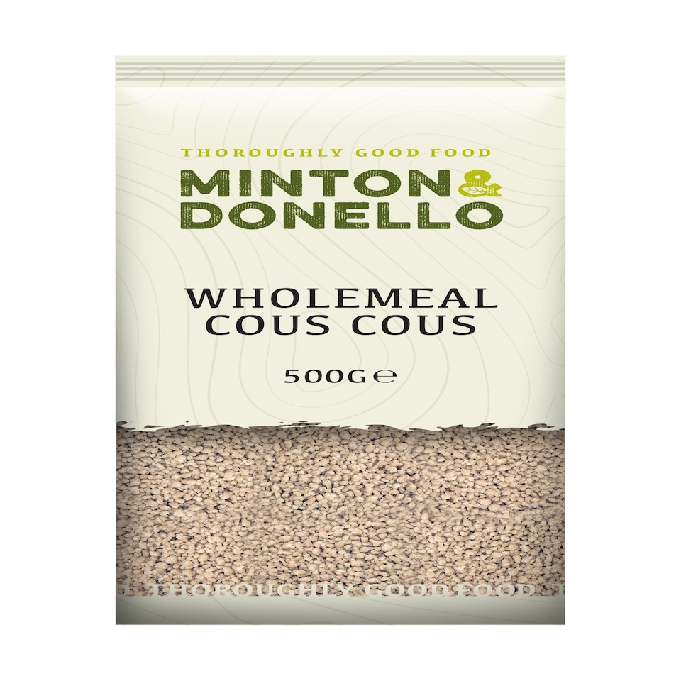 image 1 of Minton & Donello Wholemeal Couscous 6 x 500g | Multi
